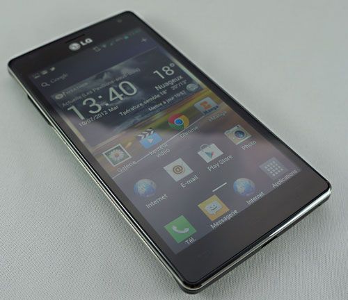 Test LG Optimus 4X HD : design smartphone