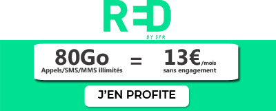 promo RED 80Go