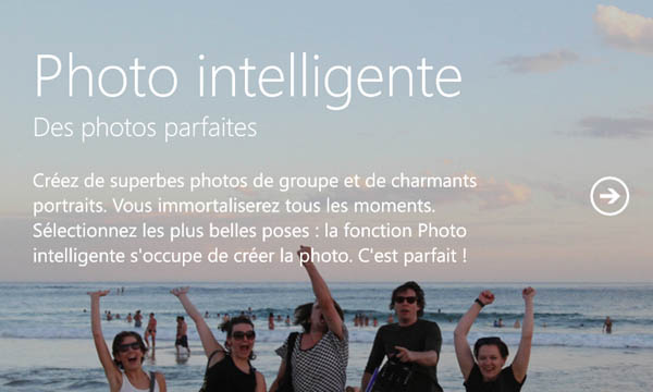 Nokia Lumia 520 : photo intelligente