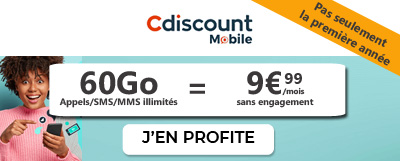 promo forfait 60Go