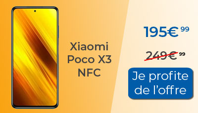 Promo Fnac sur le Xiaomi Poco X3 NFC