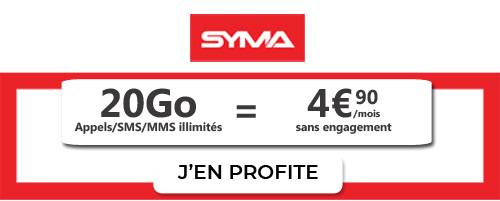 Forfait Syma 20Go