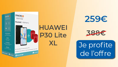 Promo Boulanger sur le Huawei P30 Lite XL