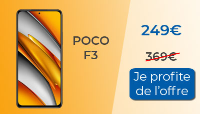 Le Poco F3 est en promo chez Cdiscount