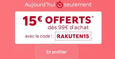 Code promo Rakuten ventes privées