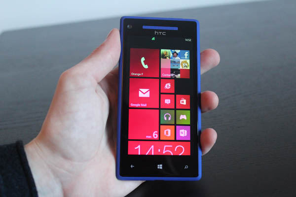 HTC Windows Phone 8X : prise en main