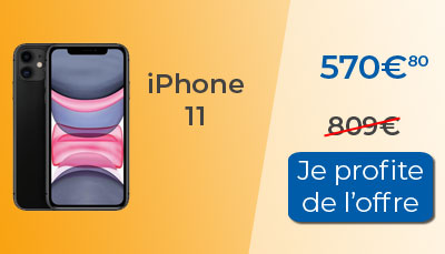 L'iPhone 11 est en soldes