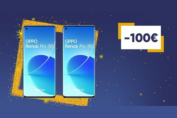 Oppo Reno6 Pro : il est à prix cassé chez Fnac grâce à 100€ de remise immédiate 