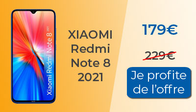 Le Xiaomi Redmi Note 8 2021 est en promotion chez Fnac