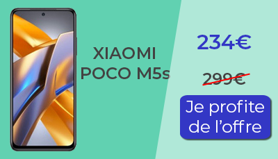 CTA Poco M5s promotion