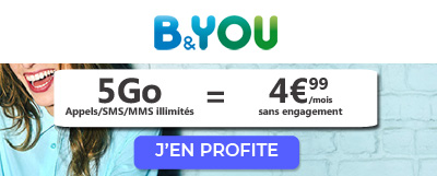 Forfait B&You 5Go