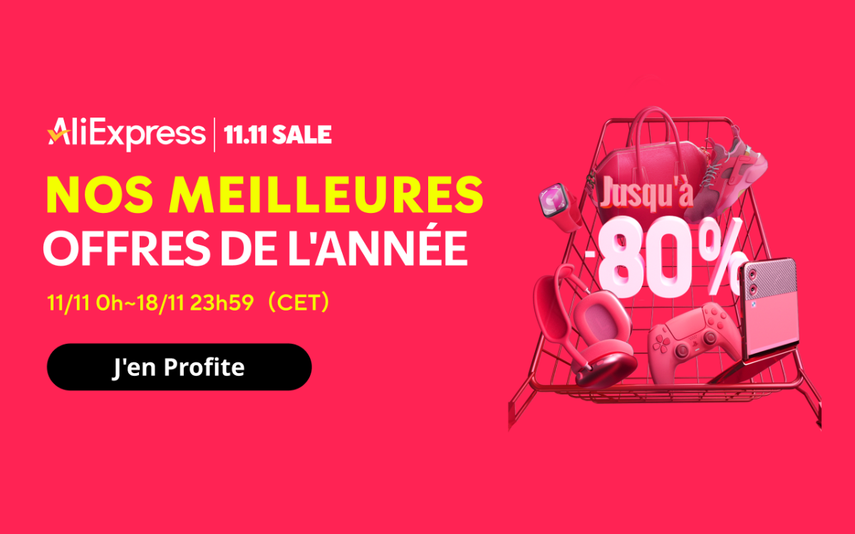 Single’s Day 2024 sur AliExpress : jusqu’à -80% de promo sur les smartphones. Voici les 5 meilleures offres !