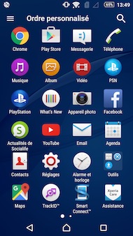 Sony Xperia C5 Ultra interface