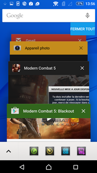 Sony Xperia C4 : multitâche avec Micro-applis
