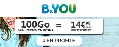 Forfait B&You 100Go