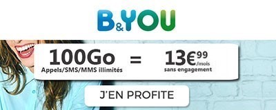 Forfait B&You 100Go