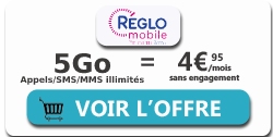 Réglo mobile 5Go