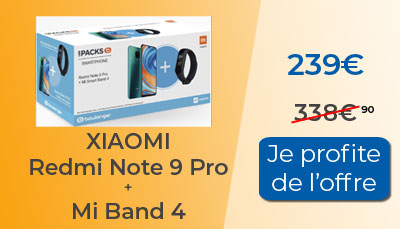 Soldes : Xiaomi Redmi Note 9 Pro en promotion chez Boulanger