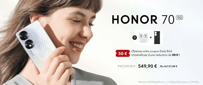 Black Friday Honor 70