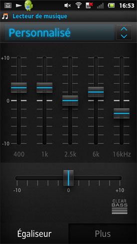  Test Sony Xperia sola : lecteur musical