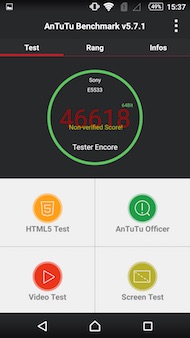 Sony Xperia C5 Ultra performances