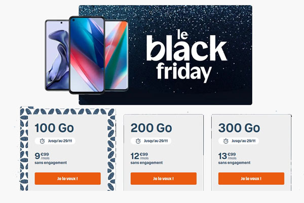 Black Friday B&You : des promotions exceptionnelles sur les forfaits Bouygues pour ce vendredi pas comme les autres