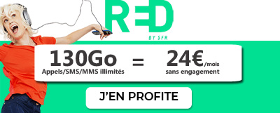 forfait RED 130go 5g