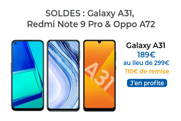 SOLDES : 3 bons plans smartphones à moins de 200€