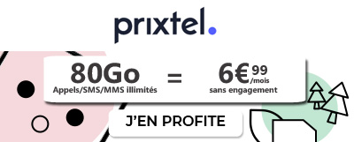 promo prixtel 80Go