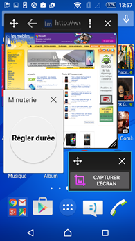 Sony Xperia C4 : micro-applis