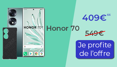 Honor 70 offre de noel amazon