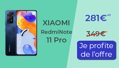 Xiaomi Redmi Note 11 Pro amazon offre noel