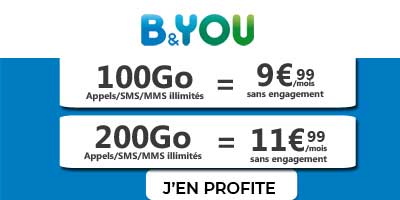 promos 100Go et 200Go