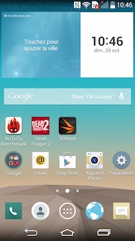 LG G3 S Interface