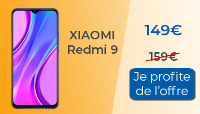 Le Xiaomi Redmi 9 est en promotion chez Boulanger