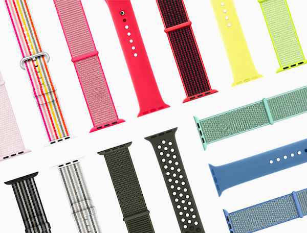 Apple Watch : voici la collection de bracelets du printemps 2018