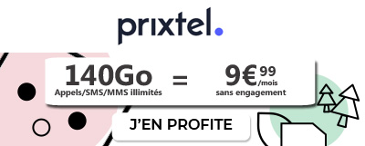 promo forfait 140Go prixtel