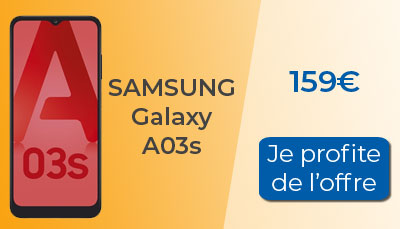 Le Samsung Galaxy A03s est à 159? chez RED by SFR