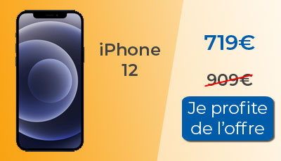 L'iPhone 12 est à 719? chez Rakuten