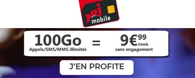 Forfait NRj 100Go