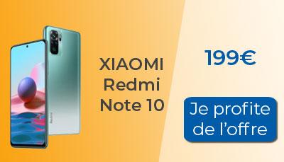 Le Xiaomi Redmi Note 10 est à 199? chez Xiaomi