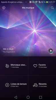 Honor 5C : Musique