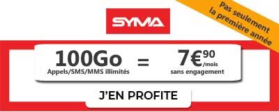 promo forfait 100Go