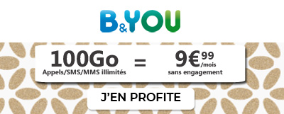 Forfait B&You 100go