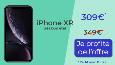 iPhone XR reconditionné promo