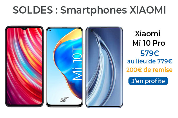 Soldes smartphones : les téléphones Xiaomi en promotion