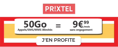 50 Go à 9.99?, c'est chez Prixtel