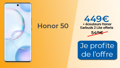 Honor 50 précommande Boulanger