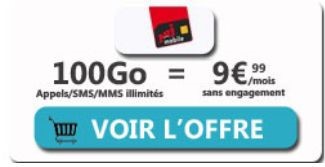 Forfait 100 Go nrj mobile