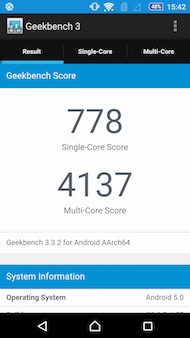 Sony Xperia C5 Ultra performances